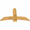Ekena Millwork Bellingham Rough Sawn Timber Gable Bracket, Western Red Cedar, 48"W x 30"H x 2"D x 6"F, 15/12 Pitch GBW048X30X0206BEL00RWR - alternate 2